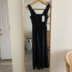 Reformation Tagliatelle 100 linen dress